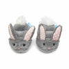 Bark Itty & Bitty Bunny Slipper Dog Toy - XS/S - Gray